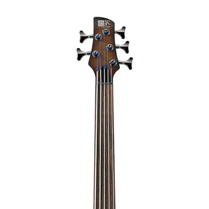 Ibanez SRF705-BBF 5-String Fretless Bass, Brown Burst Flat
