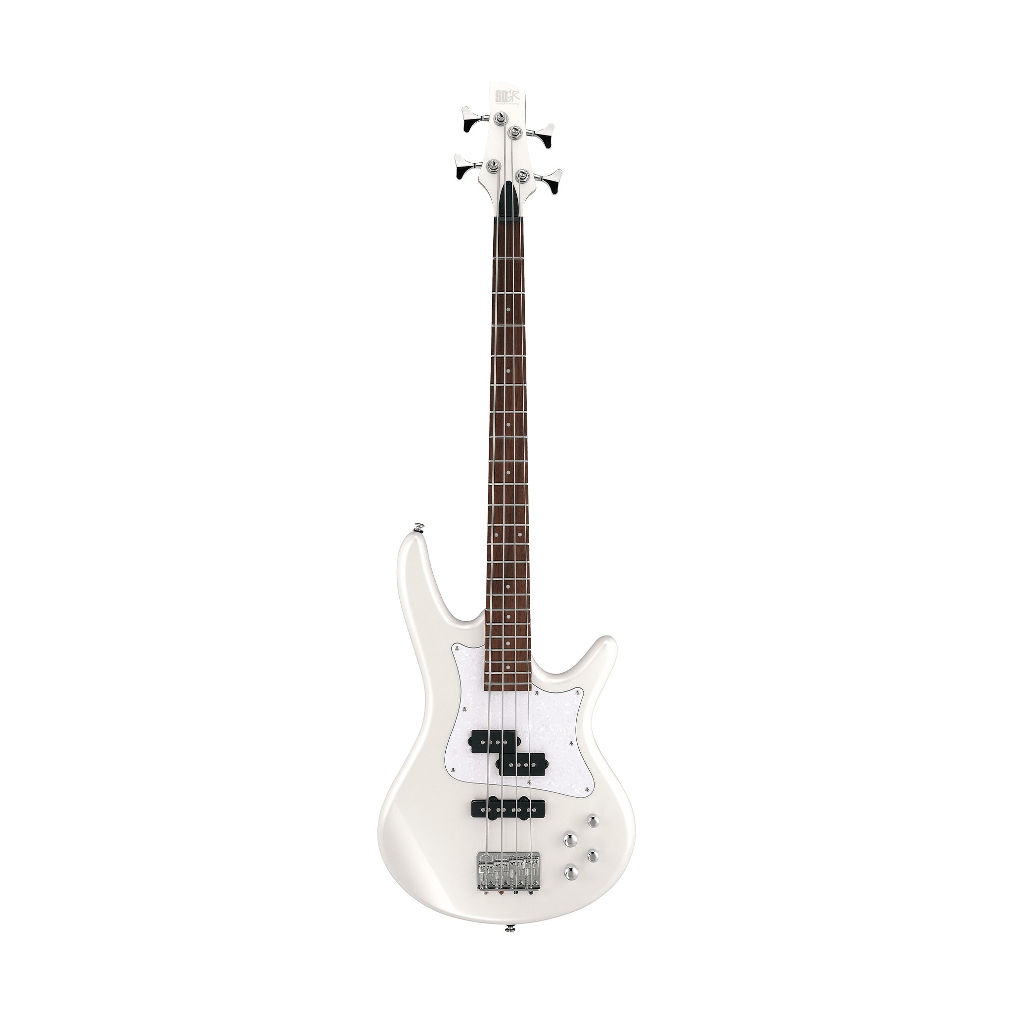 Ibanez SRMD200D-PW Mezzo Electric Bass Guitar, Pearl White