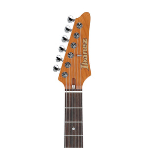 Ibanez TQMS1-CTB Tom Quayle Signature Electric Guitar w/Case, Celeste Blue