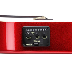 Ibanez UICT10-CA Ukulele w/Bag, Candy Apple