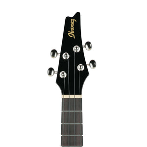 Ibanez UICT10-MGS Ukulele w/Bag, Metallic Grey Sunburst