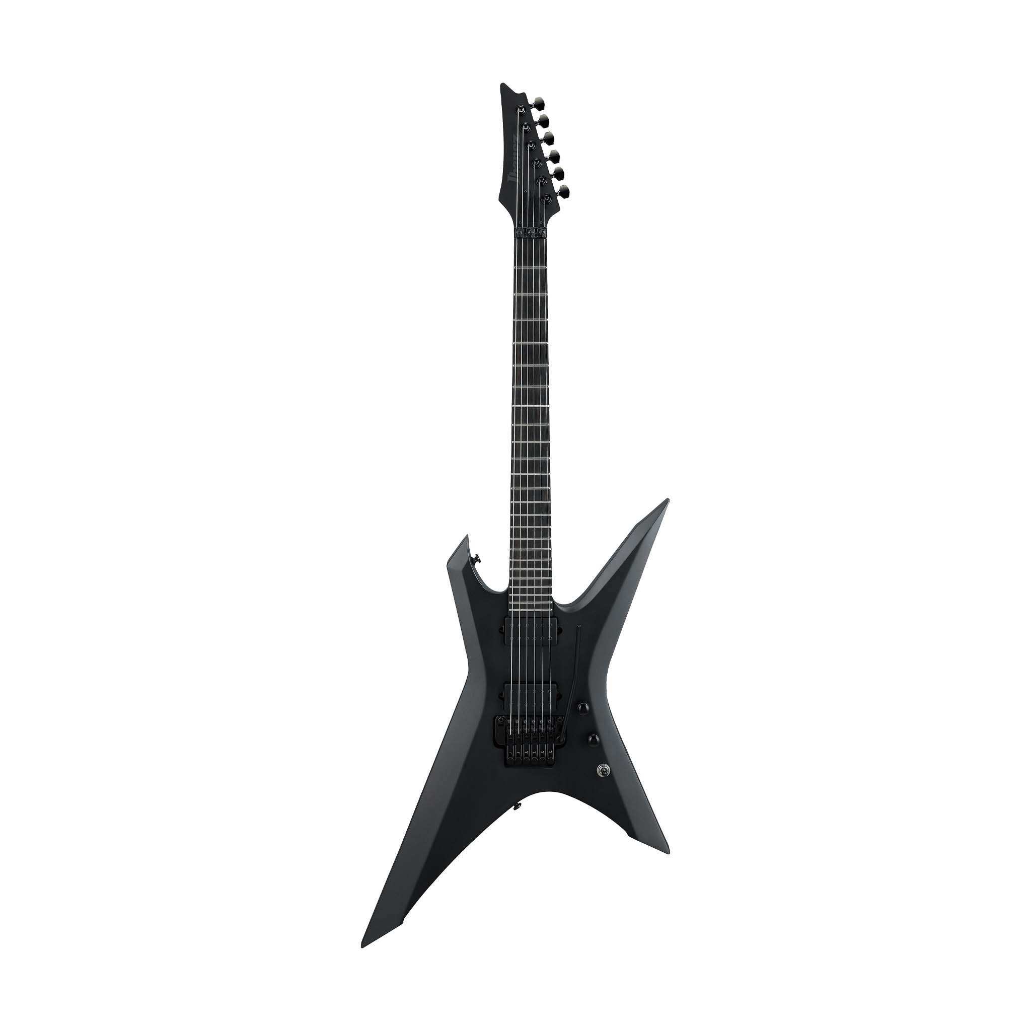Ibanez Iron Label XPTB620-BKF Electric Guitar w/Bag, Black Flat