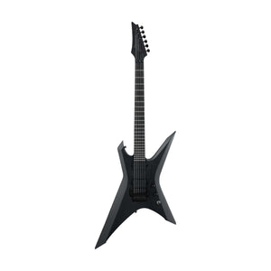 Ibanez Iron Label XPTB620-BKF Electric Guitar w/Bag, Black Flat