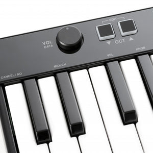 IK Multimedia iRig 25 Mini-Key MIDI Keyboard Controller For Mac/PC (USB Only)