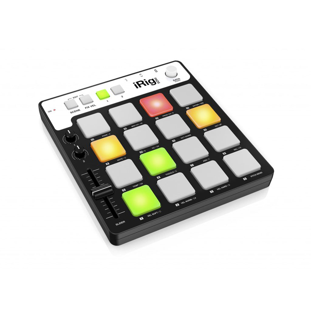 DJ機材 IK MULTIMEDIA iRig Pads MIDI IK Multimedia iRig Pads MIDI Controller – Swee Lee Indonesia