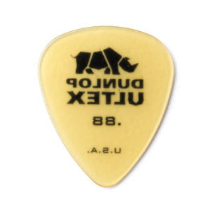 Jim Dunlop 421P .88mm Ultex Standard Pick, 6-Pack