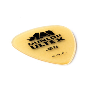 Jim Dunlop 421P .88mm Ultex Standard Pick, 6-Pack