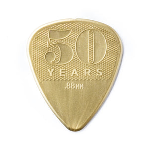 Jim Dunlop 442P .88mm Nylon 50th Anniversary Pick, 12-Pack
