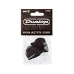 Jim Dunlop 47PXLS Nylon Jazz III XL Guitar Picks, Black Stiffo, 6-Pack