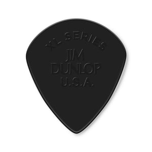 Jim Dunlop 47PXLS Nylon Jazz III XL Guitar Picks, Black Stiffo, 6-Pack