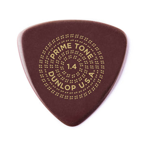 Jim Dunlop 513 Primetone Triangle Smooth Pick, 1.4mm, 3-Pack