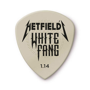 Jim Dunlop PH122 Hetfield White Fang Custom Flow Pick Tin, 1.14mm