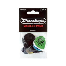 Jim Dunlop PVP118 Shred Pick Variety Pack, 12-Pack