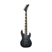 Jackson JS Series Concert Bass JS3VQ Guitar, Amaranth FB, Transparent Black