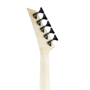Jackson JS Series Concert Bass JS3VQ Guitar, Amaranth FB, Transparent Black