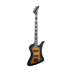 Jackson JS Series Kelly Bird Bass IV JS2 Guitar, Amaranth FB, Tobacco Burst