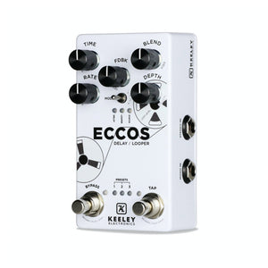 Keeley ECCOS Neo-Vintage Tape Delay Guitar Effects Pedal