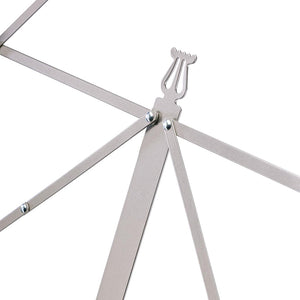 K&M 10100-013-11 101 Music Stand, Nickel