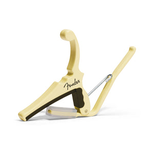 Kyser x Fender Quick Change Electric Guitar Capo, Olympic White