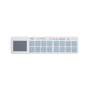 Korg nanoPAD2 USB MIDI Controller, White