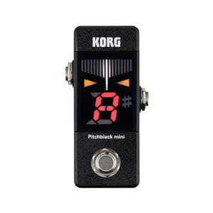 Korg PitchBlack Mini Pedal Tuner, Black