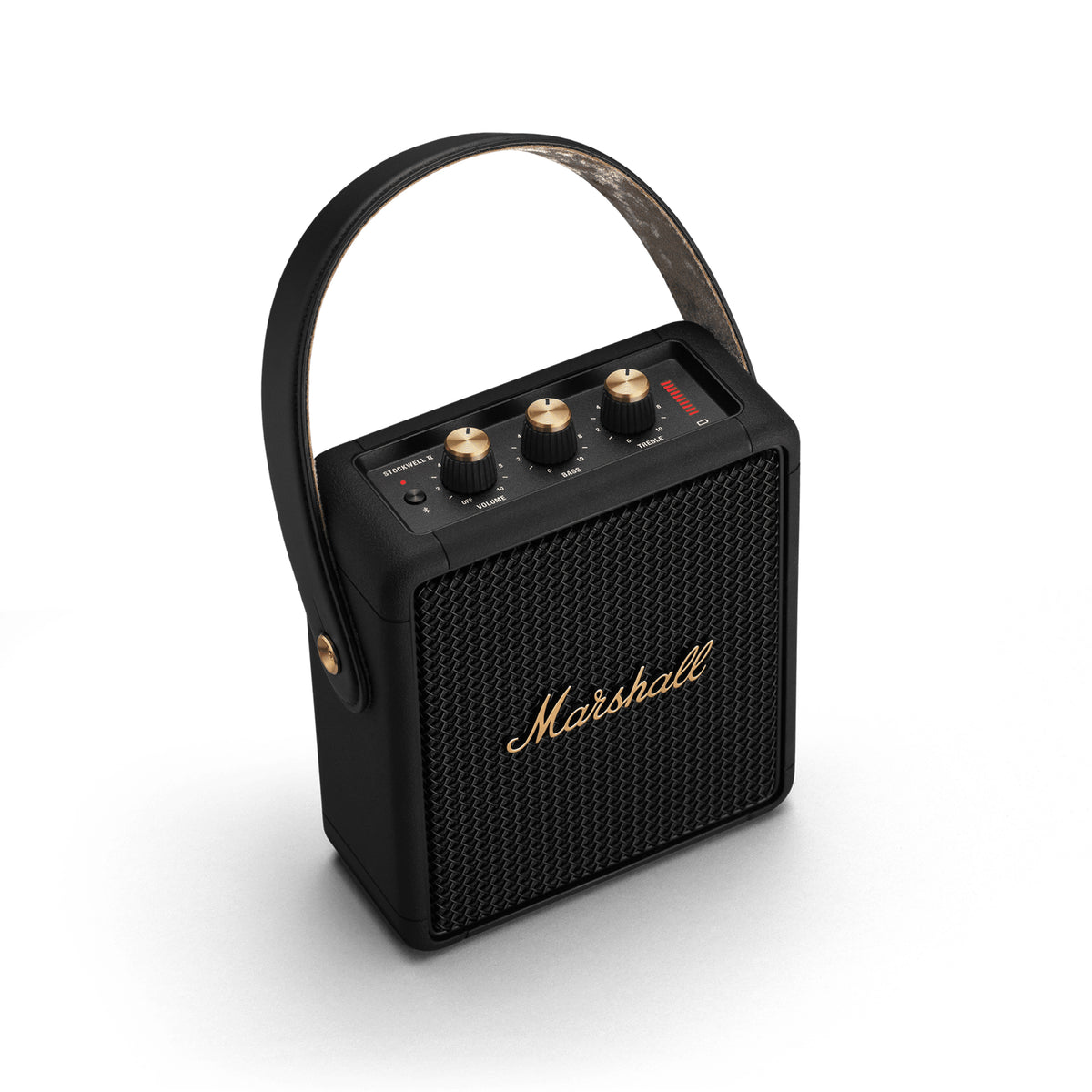 Marshall Stockwell II Bluetooth Speaker, Black Brass – Swee Lee
