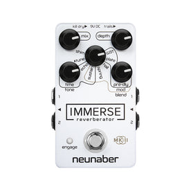 Neunaber Special Edition White-out Immerse Reverberator MKII Guitar Effects Pedal