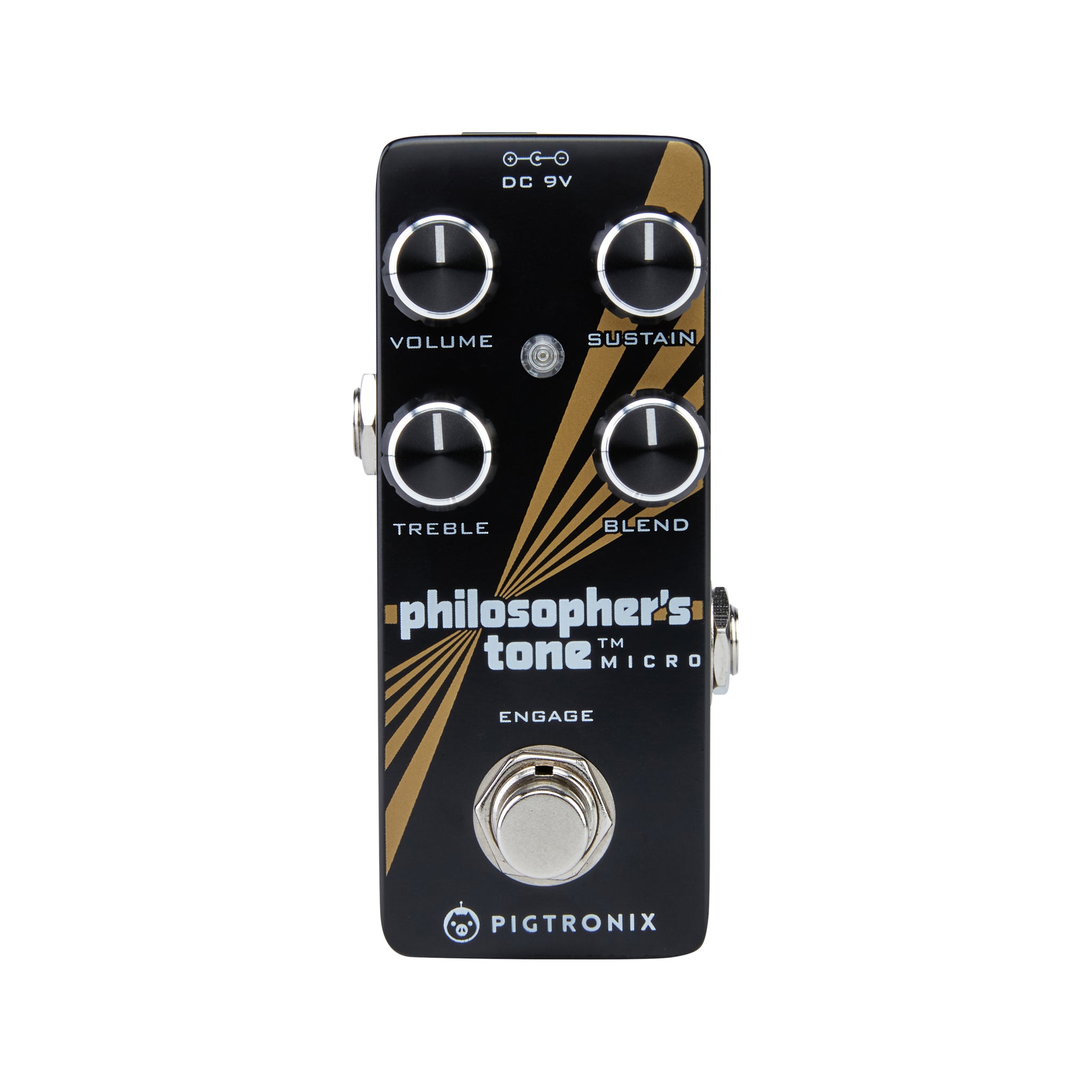 Pigtronix Philosopher's Tone Micro Compressor / Sustain Guitar Effects Pedal
