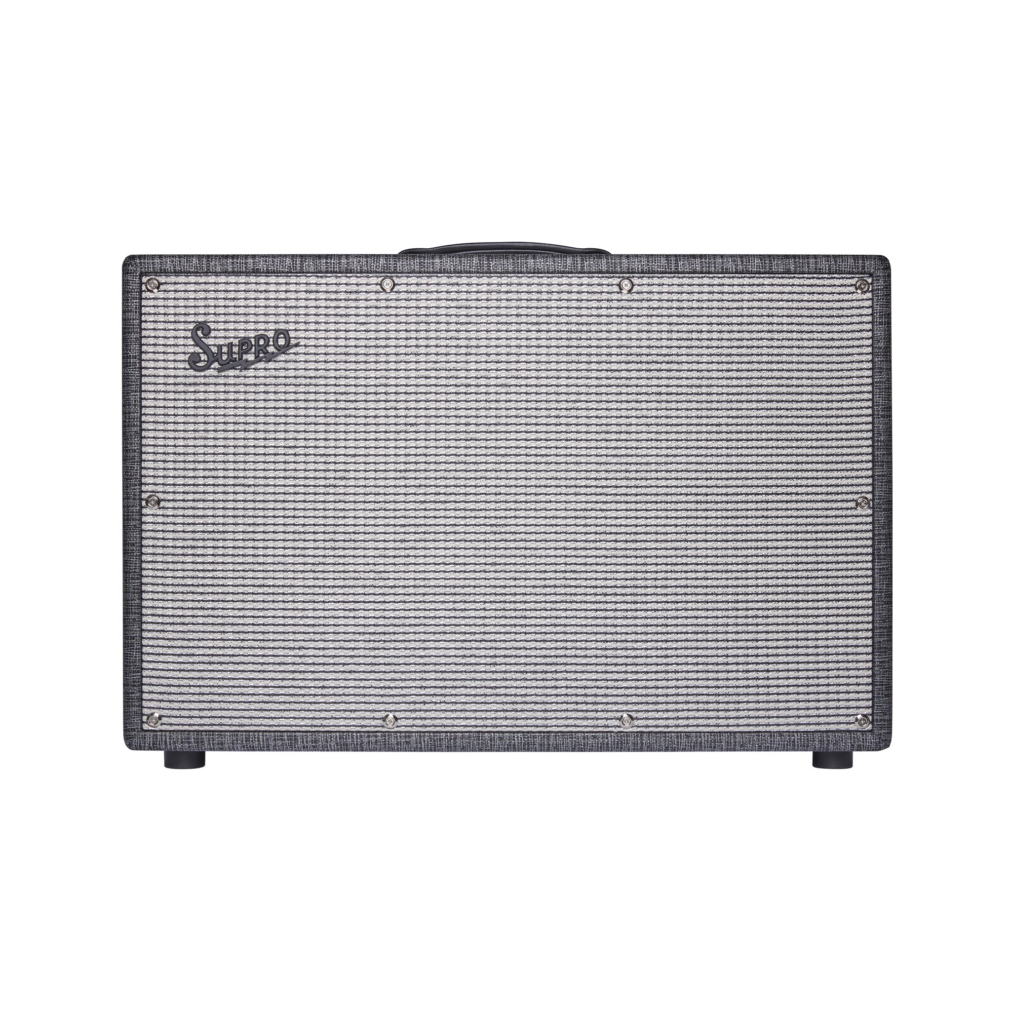Supro 1799 Magick 2x12 inch Guitar Extension Cabinet, Black