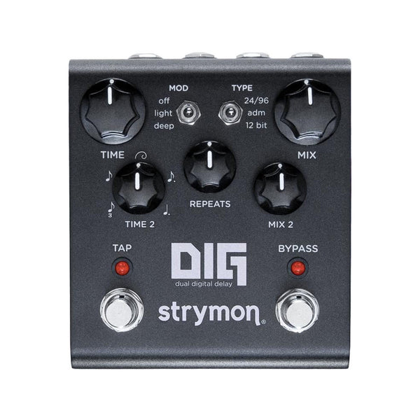 Strymon DIG Dual Delay Guitar Effects Pedal, Midnight Edition