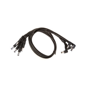 Strymon DC Power Cables, Straight to Right Angle (5 pack), 18inch