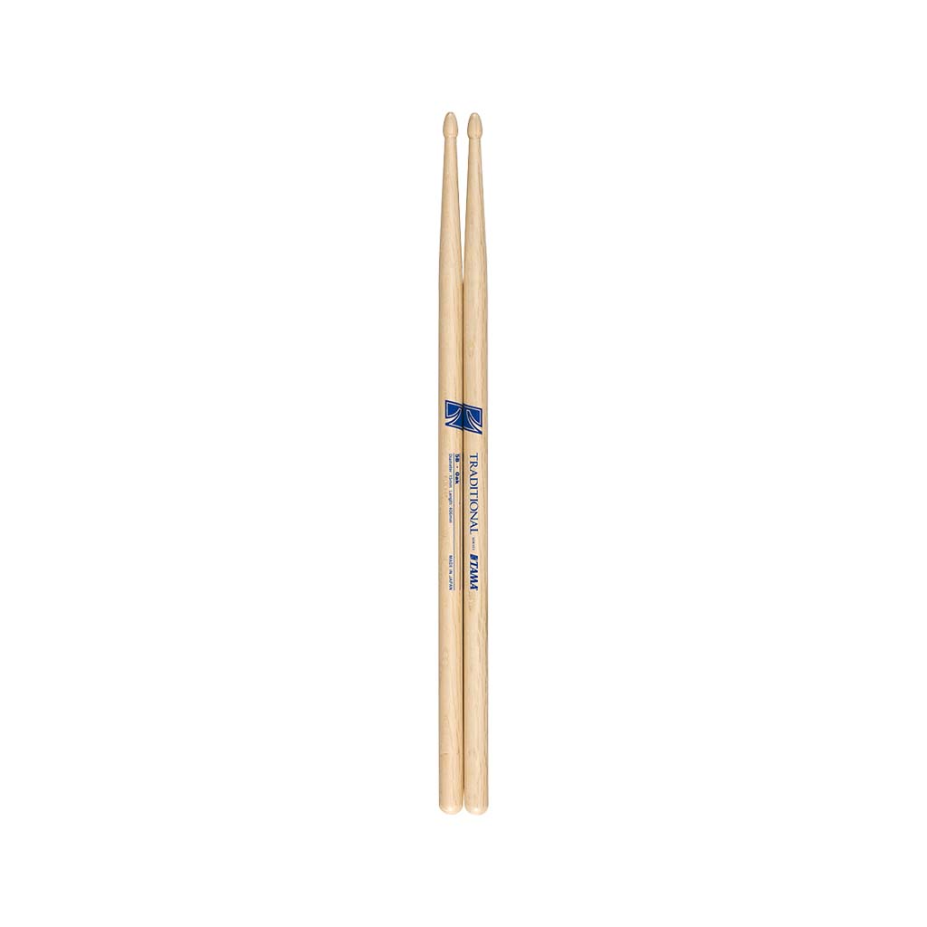 TAMA 5BBK72 Traditional Series 5B Oak Stick, Matte Black, Limited Edition