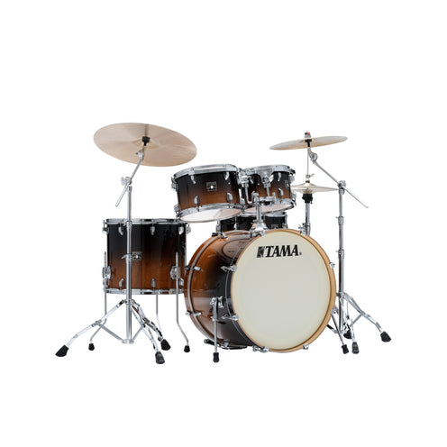 TAMA CL52KRS-CFF Superstar Classic Maple 5-Piece Drum Shell Kit, Coffee Fade