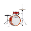 TAMA LJK28H4-CPM Club-JAM Mini Drum Kit 2-Piece w/Hardware, No Cymbal Holder, Candy Apple Mist