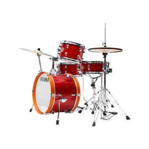 TAMA LJK48H4-CPM Club-JAM Kit 4-Piece w/ HardwareThrone, Candy Apple Mist