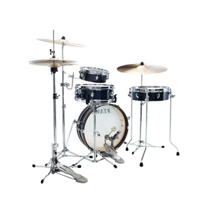 TAMA LJK48P-HBK Club-JAM Pancake 4-Piece Basic Drum Kit, Hairline Black