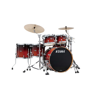 TAMA MBS52RZS-DCF Starclassic Performer 5-Piece Drum Shell Kit, Dark Cherry Fade