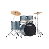 TAMA ST52H6-SEM Stagestar 5-Piece Drum Kit w/ Hardware+Throne, Sea Blue Mist