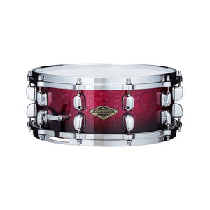 TAMA WBSS55-MDR 14x5.5inch Starclassic Walnut/Birch Snare Drum, Molten Dark Rasberry Fade