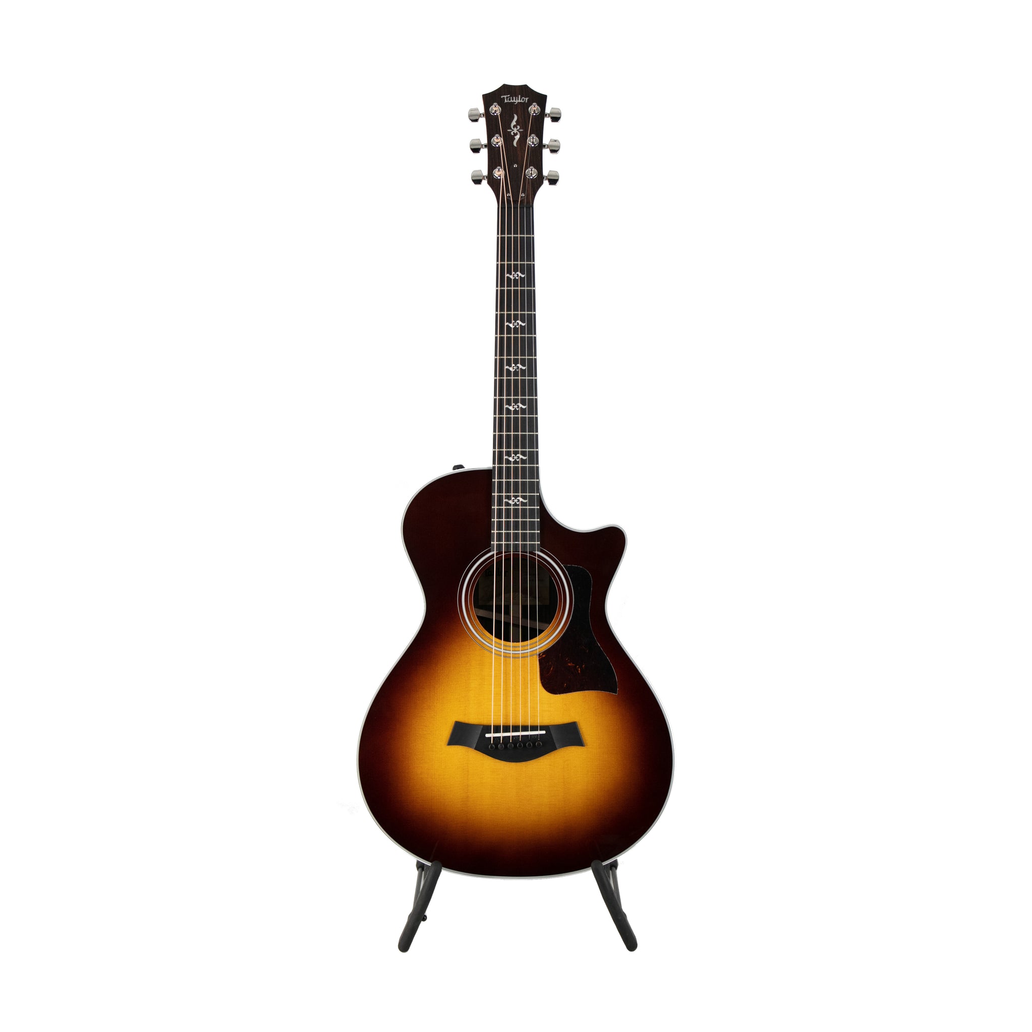 Taylor 412ce-R 12-Fret LTD V-Class Grand Concert Acoustic Guitar w/Case, Sunburst Top