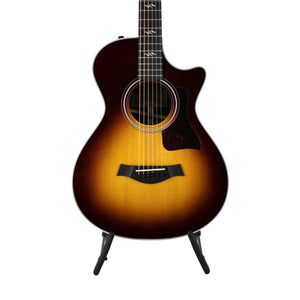 Taylor 412ce-R 12-Fret LTD V-Class Grand Concert Acoustic Guitar w/Case, Sunburst Top