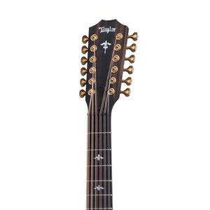 Taylor Builder's Edition 652ce V-Class Grand Concert 12-String Acoustic Guitar w/Case, Wild Honey Burst