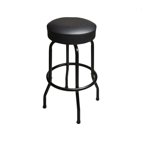 Taylor Deluxe Bar Stool, Black, 30inch