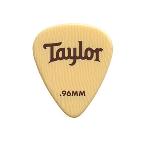 Taylor Premium DarkTone Ivory 351 Guitar Picks, 0.46mm, 6-Pack