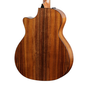 Taylor 724ce Grand Auditorium V-Class Acoustic Guitar, Natural, Hawaiian Koa