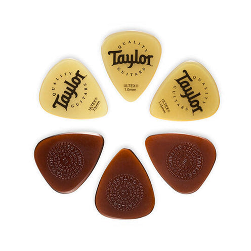 Taylor PrimeTone/Ultex Variety Guitar Picks, 6-Pack