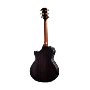Taylor Builder's Edition 912Ce V-Class Grand Concert Acoustic Guitar w/Case, Wild Honey Burst Top