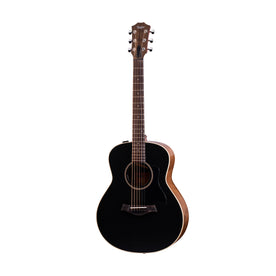 Taylor GTe Grand Theater Acoustic Guitar w/Aerocase, Blacktop