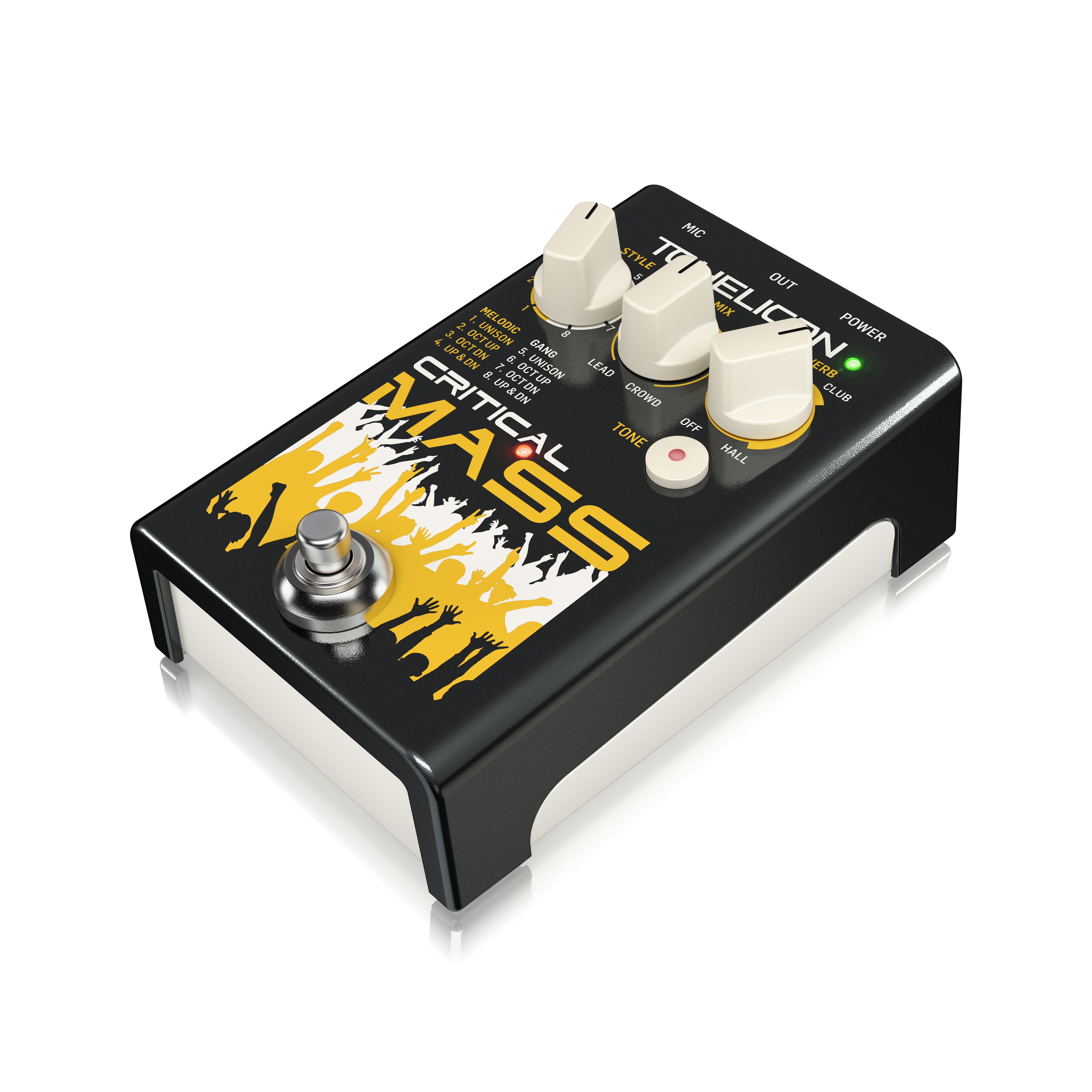 TC Helicon Critical Mass Vocal Effects Pedal (000-CGT00) – Swee