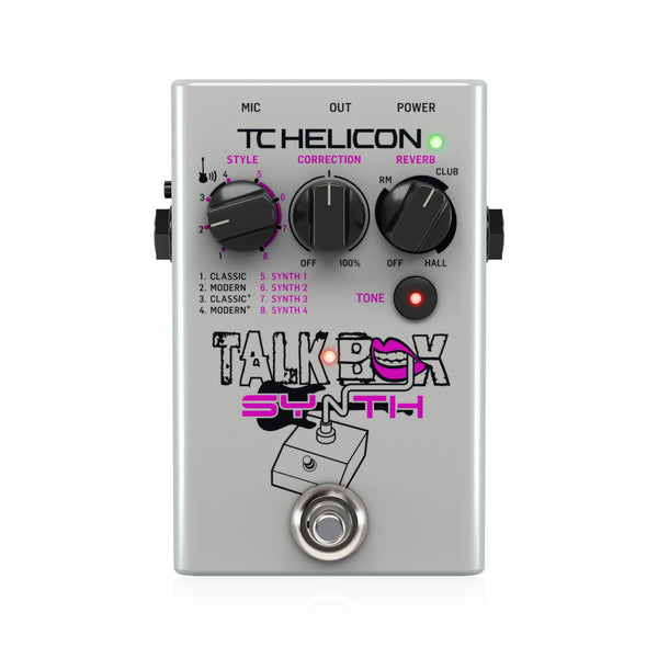 TC HELICON TALKBOX SYNTH ギターエフェクター TC Helicon Talkbox Synth Vocal Effects Pedal – Swee Lee Indonesia